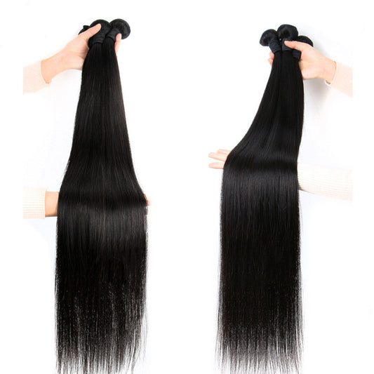 Reality Wig, Smooth Hair, Straight Hair Tie