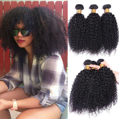 human hair curtains, kinky curly