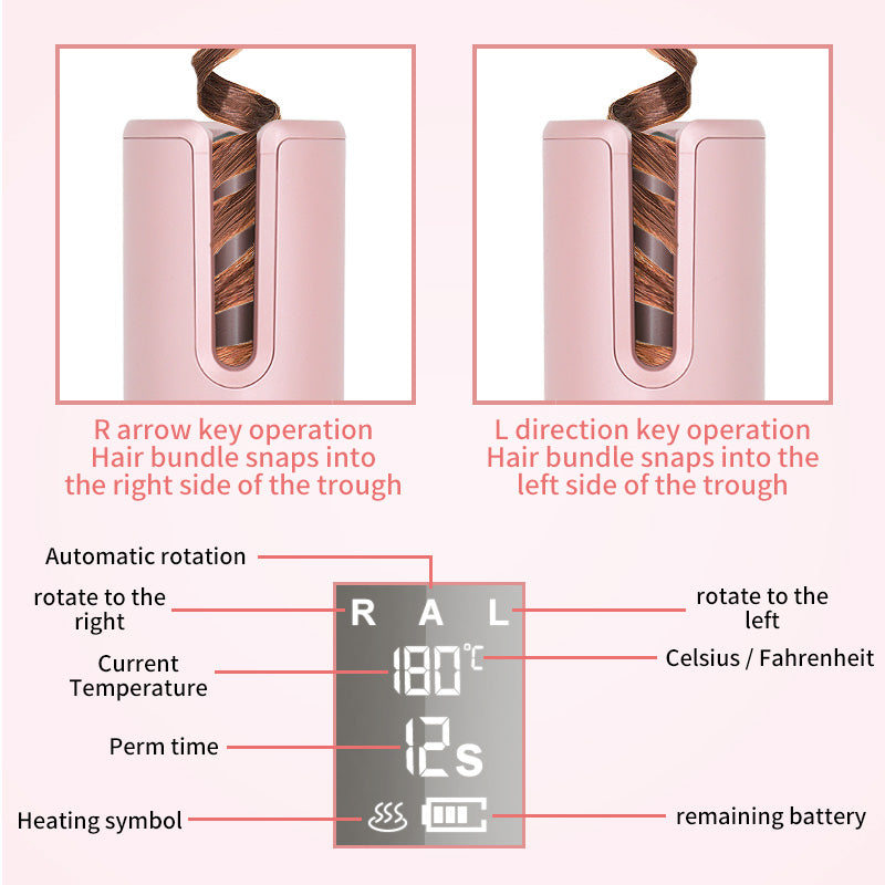 Wireless Automatic Curler