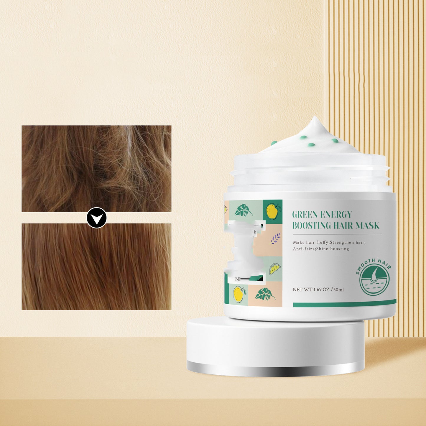 Hair Treatment Cream Fluffy