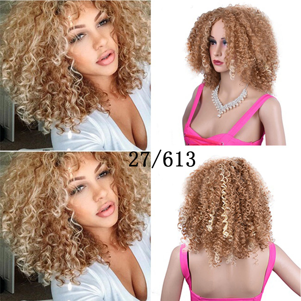 Synthetic Afro Curly Wig